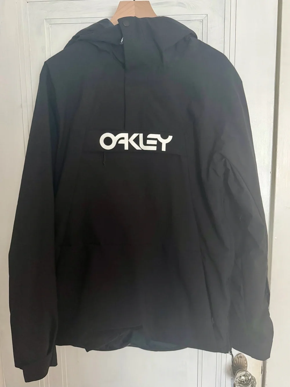 Oakley Black Ski Snowboard Anorak Jacket Men’s Large Waterproof Hooded